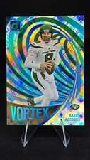 2023 Panini Donruss - Vortex Aaron Rodgers #VOR-8 Cosmic /100