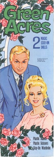 green acres paper dolls