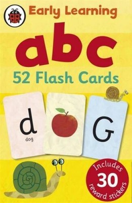 Early Learning Abc 52 Flash Cards - Cards By Ladybird - GOOD