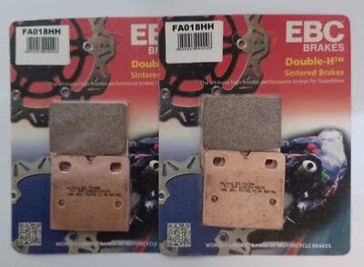EBC Fritté Avant Plaquettes Disque de Frein Pour Moto Guzzi 850 Le Homme (1976 À - Photo 1/2