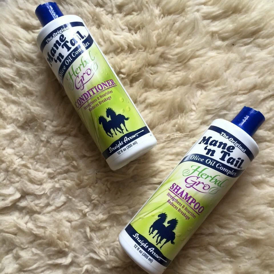 Mane 'N Tail Herbal Gro Shampoo and Conditioner 355 ml - Image 2 of 4