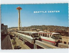 Postcard Seattle Center Seattle Washington USA