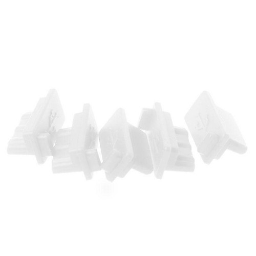 5Pieces USB Dust plugs Charging Port Covers for Laptop PC Tablet Easy to Use - Zdjęcie 9 z 15