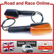 Suzuki GSX-R750 1988-1995 & GSX-R1100 1989-1998 Front Indicators Pair Long Stem