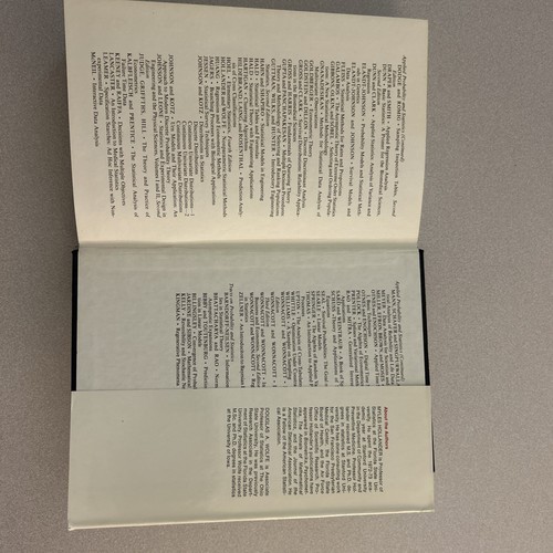 Nichtparametrische Statistische Methoden Erstausgabe Hollander Wolfe Hardcover - Bild 9 von 12