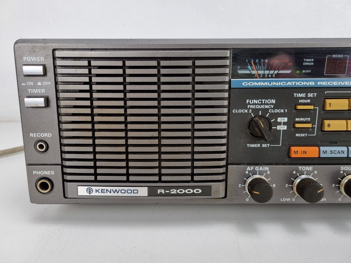 Kenwood R2000 - Communication Receiver Powers up | eBay