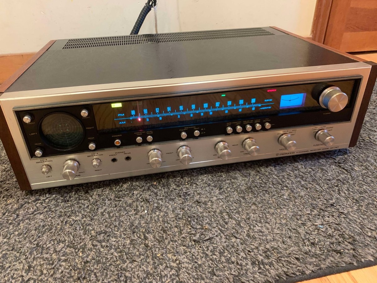 Vintage Pioneer QX-747 Quadraphonic Receiver - Serviced | eBay