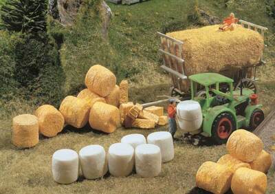 Faller 272562 Silo + Strohballen N neu OVP