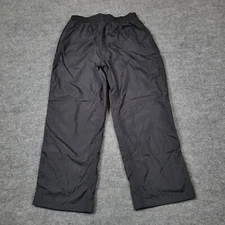 Cabelas Rain Pants Mens Large Black Lightweight Waterproof Fishing Outdoor 32x30