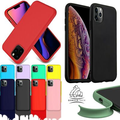 Original Silikon Hülle für iPhone 11 PRO Schutzhülle Weich Gummi Gorilla Tech