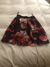 Coast Stacey Print A-Line Skirt New