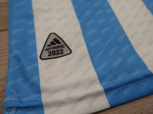 Camiseta de fútbol local Adidas ARGENTINA MESSI 10 AFA camiseta de fútbol 2022, talla niño - Imagen 14 de 20