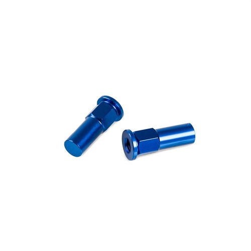 Tyre Valve Cap Rim Lock Nut Washer For Yamaha R1 R6 MT03 MT07 MT09 YZ125 250 450 - Picture 3 of 5