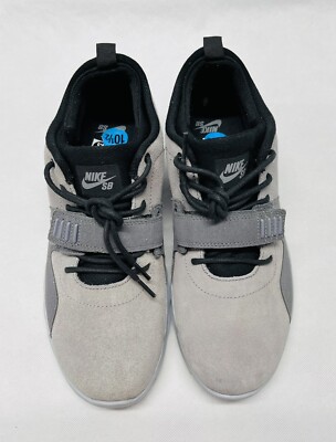 Nike SB Trainerendor Suede Low Cool Grey Black Wolf Grey  display picture 3