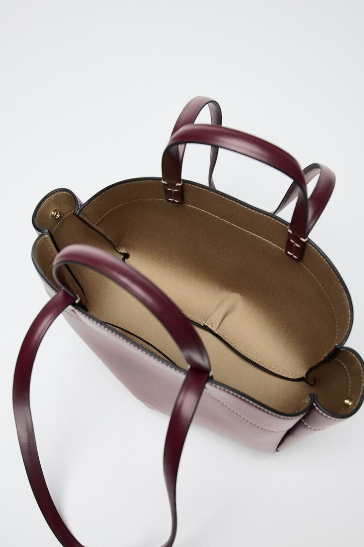 Zara Tote Bag ( Bordeaux 6224/510/624 , Black 6224/510/800