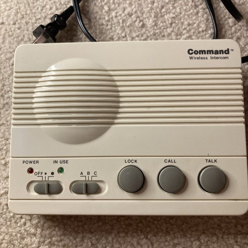 Vintage Replacement Command Wireless Intercom Model WI-3S - Picture 5 of 9