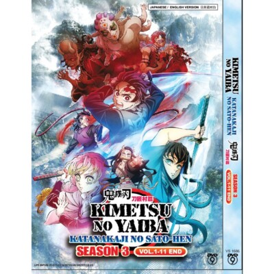 Complete Set ALL SEASON 1-3] Anime DVD Demon Slayer - Kimetsu No