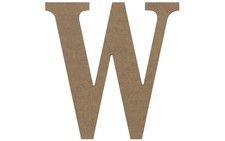 MDF Letter 9.45" W