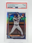 CARSON BENGE 2024 BOWMAN CHROME DRAFT 1ST REFRACTOR #BDC28 METS PSA 9 Q3855
