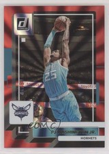 2022-23 Panini Donruss Holo Red Laser 6/99 PJ Washington Jr #70 a3q