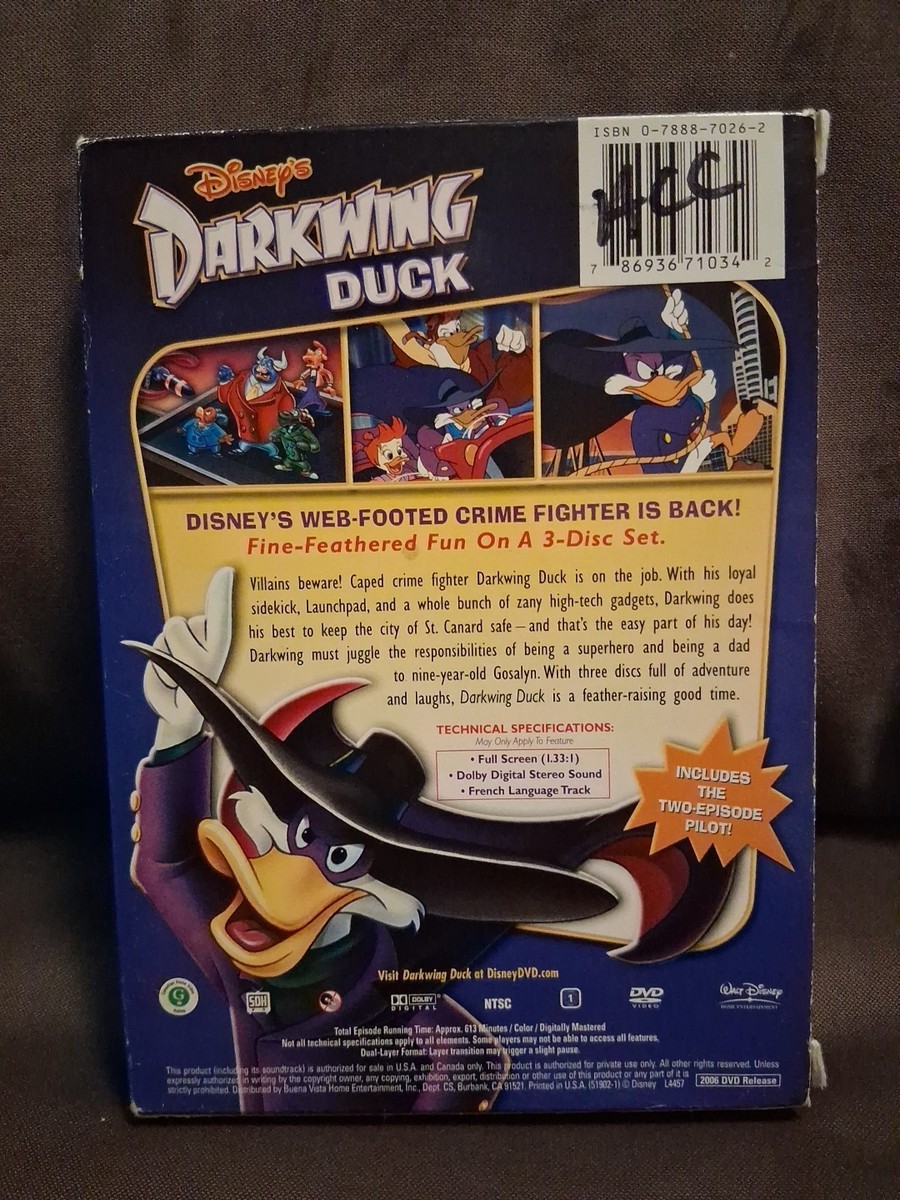 Darkwing Duck Lot Of 2, 1 Book And Volume 1 DVD | eBay