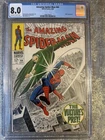 AMAZING SPIDER-MAN #64 CGC 8.0 ROMITA VULTURE COVER Marvel