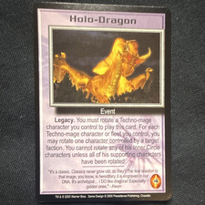 Precedence Publishing Babylon 5 CCG Holo-Dragon Event Card 2000 Vintage