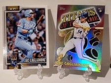 2026 Topps Series 1 JAC CAGLIANONE Titans of the Game Insert & Base #TOG-12