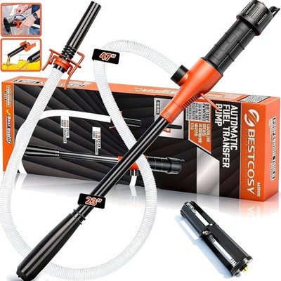 Portable Transfer Pump Battery Operated Electric Siphon Pump for Gas, Fuel,  D... | eBay