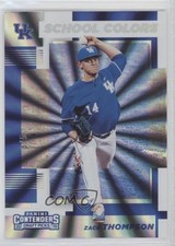 2019 Panini Contenders Draft Picks School Colors Fame 3/5 Zack Thompson #20 p4g