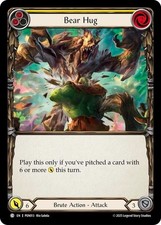 BEAR HUG (YELLOW) X3 [ONE IS RAINBOW FOIL!] *FAB - COMPENDIUM OF RATHE*