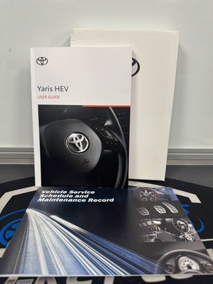 Toyota Yaris HEV Hybrid owners manual handbook pack with wallet 2023-2026 (2024)