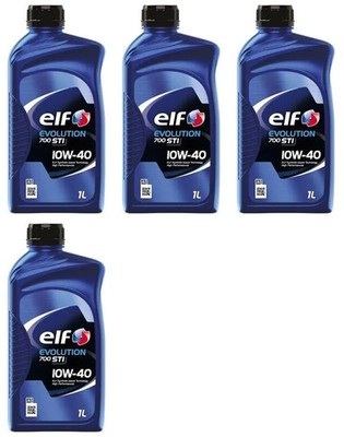 4l ELF Evolution 700 STI 10W-40 Motoröl ACEA A3/B4, API SN/CF, PSA B71 2300