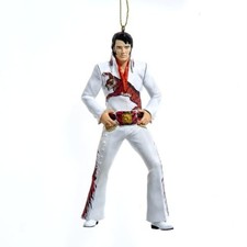 Kurt Adler 5.25 Inch Tiger Jumpsuit Elvis Ornament