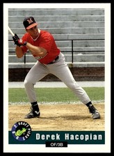 1992 Classic Draft Picks Derek Hacopian Cleveland Indians #96