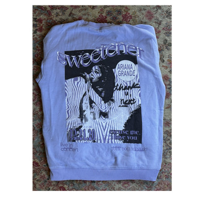 RARE: Ariana Grande Sweetener Tour Lilac  excuse me, I love you  Sweatshirt | M