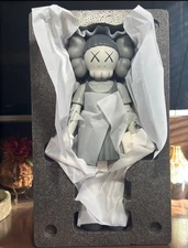 Kaws x Squid Game Young-Hee Vinyl Figure Monotone | Brand new IN BOX