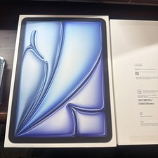 Apple iPad Air 11-inch M3 , Blue, 256GB, WiFi, 2025 Model BOX ONLY empty