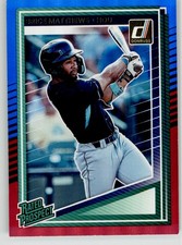 Brice Matthews 2025 Donruss Red and Blue 153 Houston Astros