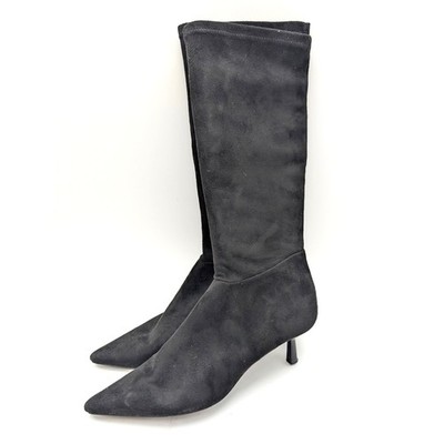 Steve Madden Astoria Last Knee High Boots Women's Black Size US9M EU39.5