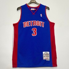 Ben Wallace #3 Embroidered Fan Commemorative Collectible Jersey, Blue