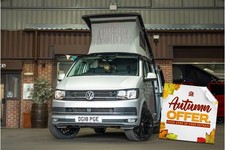 2018 Volkswagen Transporter T6 Short Wheel Base Campervan in Silver