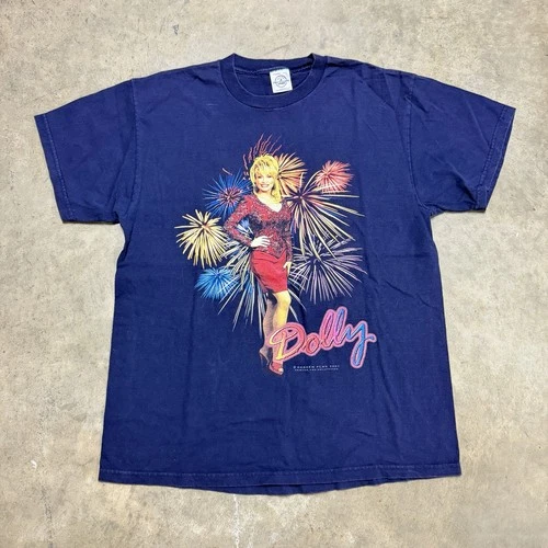 Dolly Parton Shirt Dollywood Country Music T-sh 2000s vintage concert t-shirt, vintage, single stitch, B+ condition