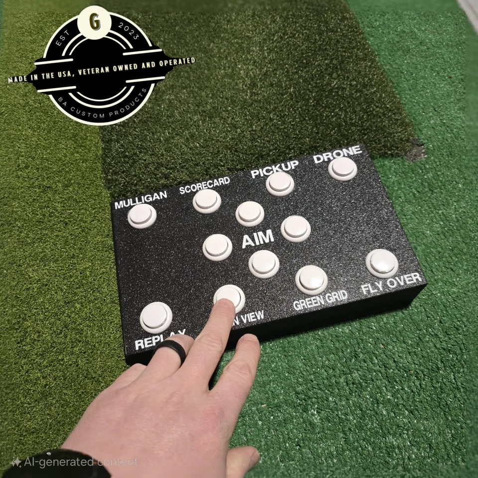 SkyTrak Course Play Control Box Kit