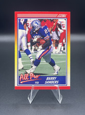 SCORE 1990 All Pro Barry Sanders Detroit Lions Football #580 Base Set