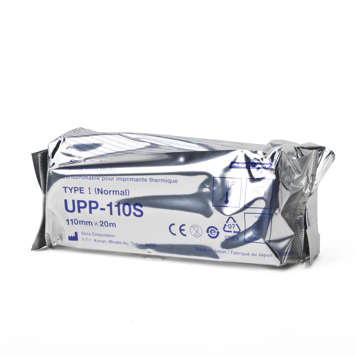 5X Sony UPP-110S 110Mm X 20M Tipo I (Normal) UPP 110S UPP110S