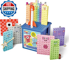 Heroes with Zeroes Mathlink Cubes Activity Set Preschool...