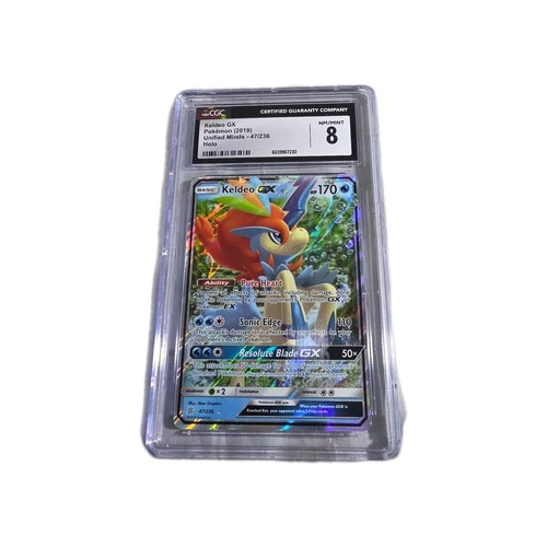 Keldeo-GX graded CGC 8 for sale on eBay