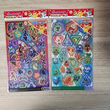 Pokemon Holographic Sticker Sheets NO.02 NO.03 Set of 2 Japan New