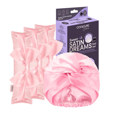 GLOV - Dreams Hair Set Pink - ein Set zum Frisieren der Haare im Schlaf